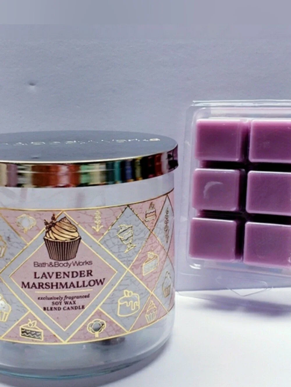 LAVENDER MARSHMALLOW  -Bath & Body Works Candle Wax Melts- $8 per pack